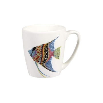 Churchill Paradise Fish Angel Fish Fine China Gift Coffee Mug, Made In England