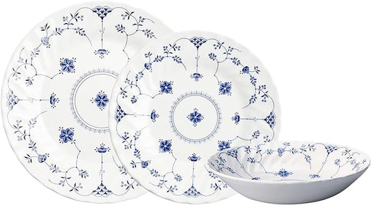 FINLANDIA BLUE CHELSEA 12PC DINNERSET